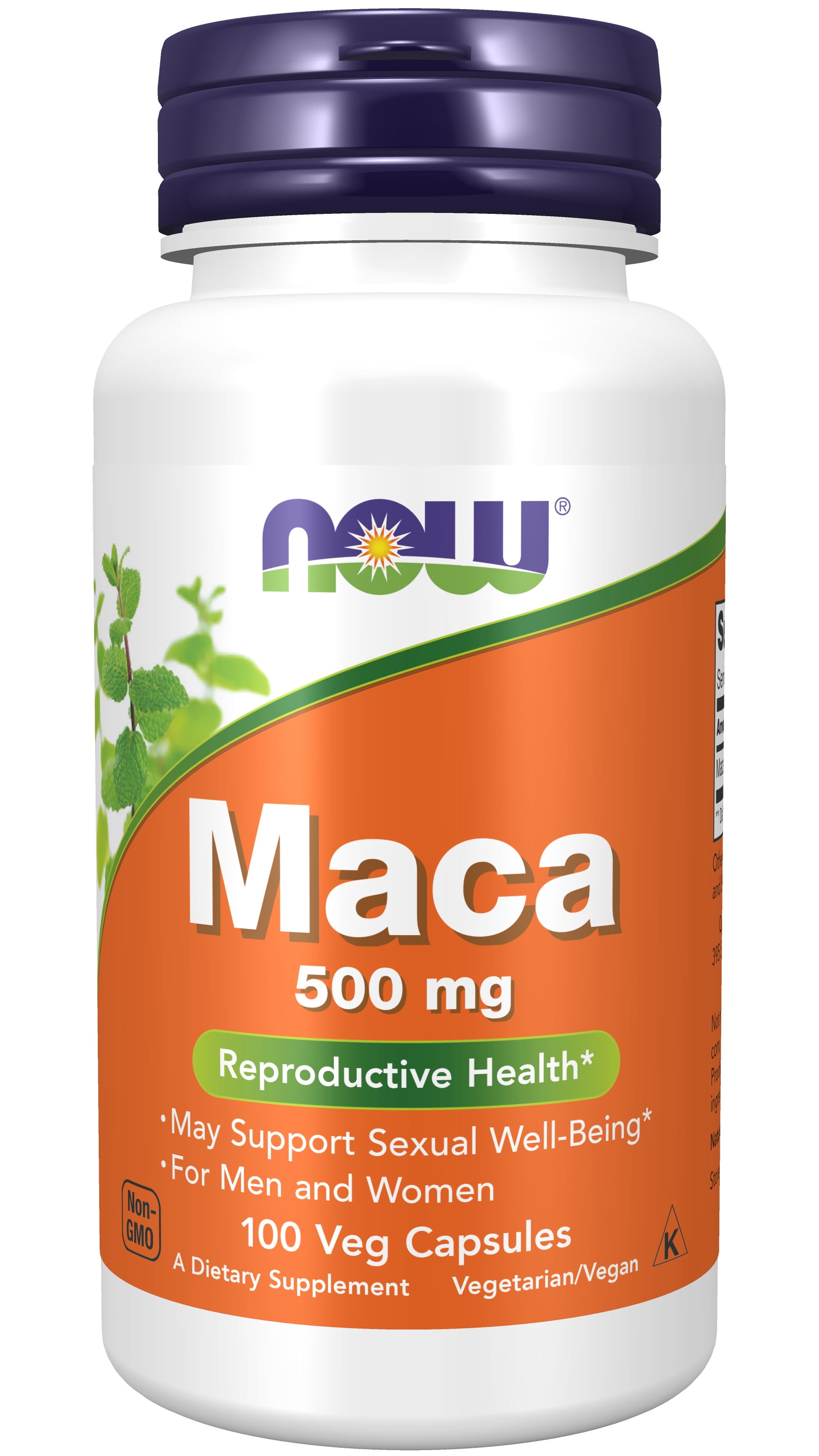 NOW Supplements, Maca (Lepidium meyenii) 500 mg, For Men and Women