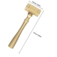 thumbnail image 2 of UPOUART 10Pcs Learning Hammer Toy Mini Mallet Hammer Golden for Hand Training Exercise, 2 of 6