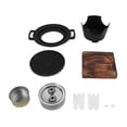 thumbnail image 3 of Korean Barbecue Grill Smokeless Small One Person Mini Bbq Grill Japanese Barbecue Pan for Home, 3 of 5