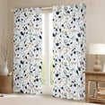 thumbnail image 2 of Feelyou Retro Polka Dot Curtains Pack of 2 (42x84 Each) for Adult, Simple Fashion Style Curtains Blackout, Geometric Abstract Bedroom Curtains, Blackout Curtains Home Decor, 2 of 6