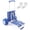 Blue&White, variant on Sekey 12" Beach Wagon – Heavy Duty Sand Cart, Foldable for Camping