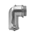 thumbnail image 2 of 10 Pzs Conector Curvo Para Tubo Flexible Aluminio 1/2 Pulg gris 1/2 pulgadas, 2 of 6