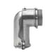 thumbnail image 2 of 20 Pzs Conector Curvo Para Tubo Flexible Aluminio 1/2 Pulg gris 1/2 pulgadas, 2 of 6