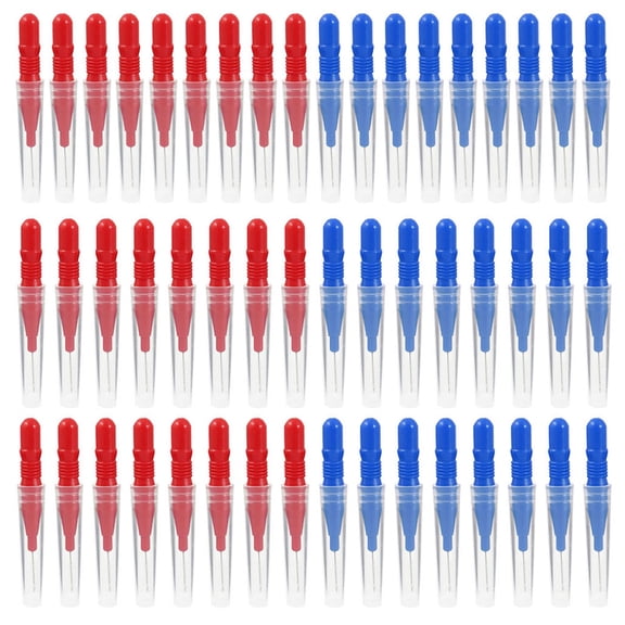 Willstar 100Pcs Dental Oral Care Cleaning Interdental Floss Brush Dental Tool