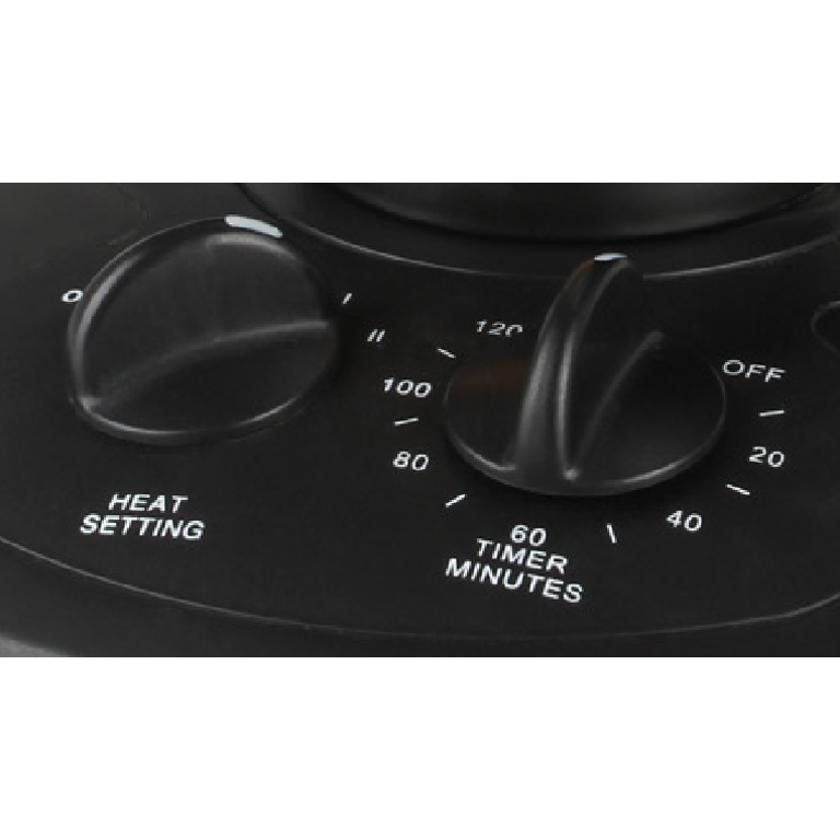 Mainstays 14'' Oscillation Dish Heater, Black Finish, JHS-800H - Walmart.com