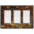 thumbnail image 1 of Metal Light Switch Plate Cover Cafe Diner Coffee Sign COF028, 1 of 13