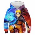 thumbnail image 1 of Sudadera con capucha de Kakashi para niños de 3 a 14 años de Anime japonés Popular, disfraz de juego de rol, Sudadera con capucha estampada para niños, Children140 zhangyuxiang CONDUJO, 1 of 2