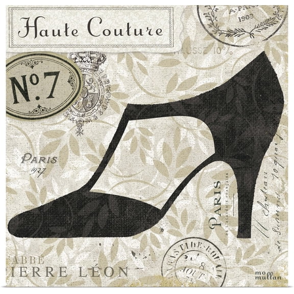 Great BIG Canvas | Rolled Mo Mullan Poster Print entitled Chaussures III