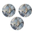 thumbnail image 1 of 3 posavasos absorbentes para tazas de té, decorativos, protectores de mesa, resistentes al calor, modernos Estilo C, 1 of 9