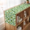 thumbnail image 6 of Table Runners 72 Inches Long Dress Scarves, St. Patrick's Day Farmhouse Kitchen Table Runner, Coffee Tablerunners, Lucky Shamrocks Spring Country Leaves 16x72 Inch, 6 of 9