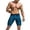 BU2, variant on AJGRHE Men's Summer High Waist Tight Elastic Gym Pants Basketball Leggings for Athletic Performance BU2 M