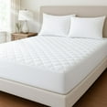 thumbnail image 2 of Beddora Waterproof Mattress Protector with Quilted Top – King – Soft & Breathable  –  White, 2 of 9