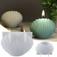 thumbnail image 3 of 1 Pcs Epoxy Resin Mold Non-stick DIY White Handmade Ornament Candles Shell Mold Handicrafts Tool, 3 of 10