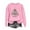 Pink-1, variant on Christmas Sweatshirt for Women Tree Printed Crewneck Long Sleeve Pullover Tops Pink XL