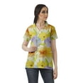 thumbnail image 1 of Moomaya Chemise Tunique Style Enveloppant pour Femmes en Coton Décontracté Col Classique Boutonné, 1 of 6