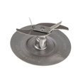 thumbnail image 1 of 6-Point Cutter Silver Blade With Seal Ring Gasket For 1200W Blender Meat Grinders Parts Kitchen Food Processors ,Easy Installation, 1 of 6