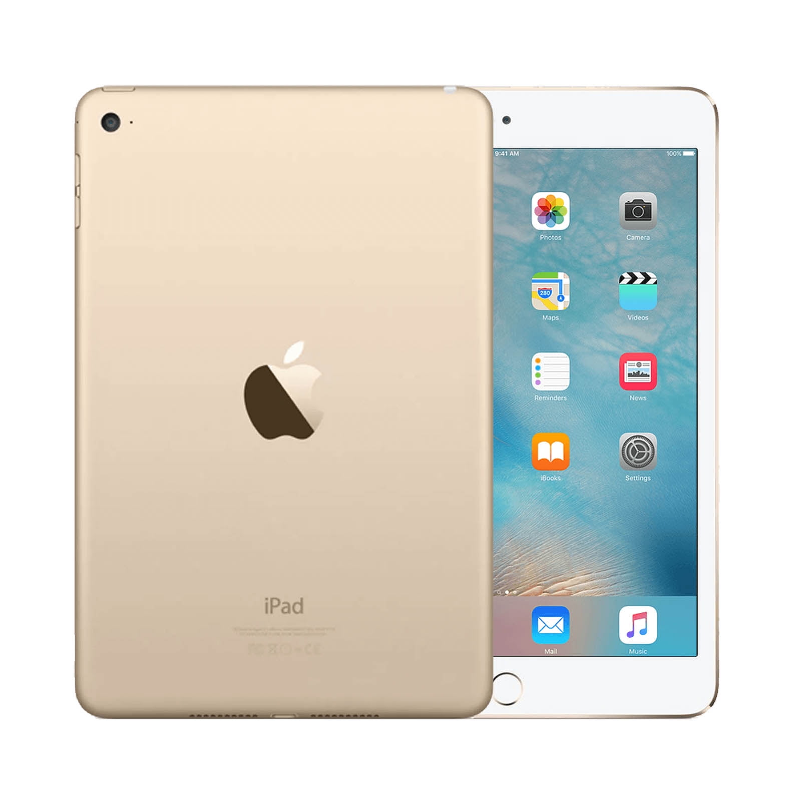 ショッピング買い 4 mini iPad Apple Wi-Fi A1538 GOLD 64GB タブレット