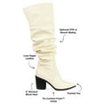 thumbnail image 2 of Brinley Co. Womens Tru Comfort Foam™ Extra Wide Calf Over The Knee Boot, 2 of 7