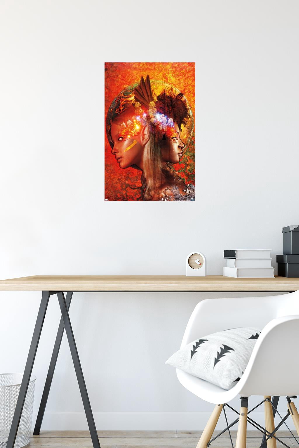 Jena DellaGrottaglia: Cosmic Zodiac - Gemini Wall Poster, 14.725" x 22.375"