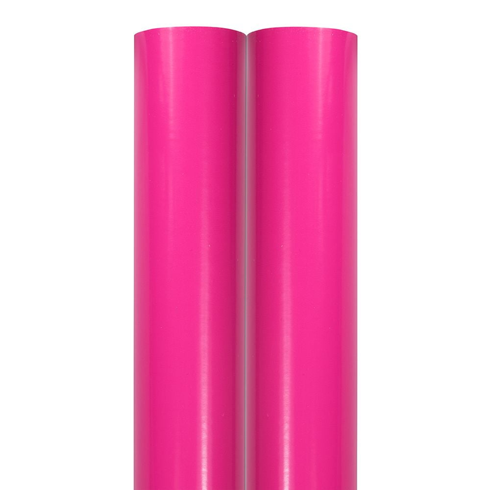 JAM Paper Glossy Fuchsia Pink Wrapping Paper, All Occasion, 25 Sq. ft., 2/Pack