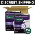 thumbnail image 4 of Depend Underpads, Disposable Incontinence Bed Pads for Adults, 36" x 21", 12 Count, 4 of 11