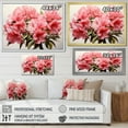 thumbnail image 4 of Designart "Dreamlike Floral Simplicity" Rhododendron Wall Art Living Room, 4 of 7