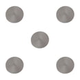 thumbnail image 2 of ZheElen Napperons Ronds Robustes et Durables pour Table Polyvalente Légère Gris Clair 5ensemble, 2 of 6