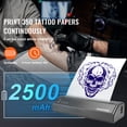 thumbnail image 4 of VEVOR Tattoo Stencil Printer, Wireless Bluetooth Tattoo Printer Transfer Stencil Machine with 10Pcs Transfer Paper, Compatible for iOS＆Android Phone, iPad＆PC (with Storage Bag), 4 of 9