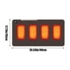 thumbnail image 3 of Intelligent 5v Heating Cushion Office Outdoor Heating Blanket Heating Cushion Graphene Heating Cushion Multi-Scenario Applicable Three Speeds Can Be Adjusted, 3 of 6