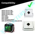 thumbnail image 3 of Batería XML Ni-MH de 7,2 V 3000 mAh para iRobot Braava 380 380T 390, 3 of 7