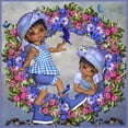 thumbnail image 2 of Cuadros Decorativos DIY Diamond Painting Purple Garland Girl Taladro parcial en forma especial (YXC167) Ehuebsd embutido en tela, 2 of 8