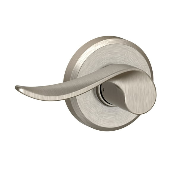 Schlage F10VSAC619 Satin Nickel Sacramento Passage Lever