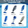 thumbnail image 4 of Norward Charger Compatible with Pool Blaster Pool Vacuum, Replacement for Pool Blaster Max, Max Li, Max Li HD, Millenium Li,Volt FX-8 Li and iVAC 360 Li Pool vacuums Power Cord,5.9FT, 4 of 6