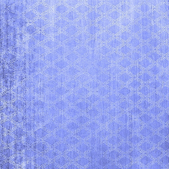 Ahgly Company Indoor Square Oriental Blue Industrial Area Rugs, 4' Square