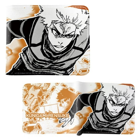 Rensuke Kunigami Style B - Blue Lock 4x5" Bi-Fold Wallet