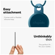 Chipolo LOOP & CARD Bundle - Rechargeable Bluetooth Tacker Item Locator for Keys, Bags & Wallets, Compatible with Apple Find My or Android Find Hub, Out of Range Alerts for Android & Call Your Phone