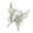 A, variant on White Glitter Christmas Ornament – Irregular Shaped Hanging Decoration with Butterfly, Bow, or Cross Design – Holiday Tree or Window Décor