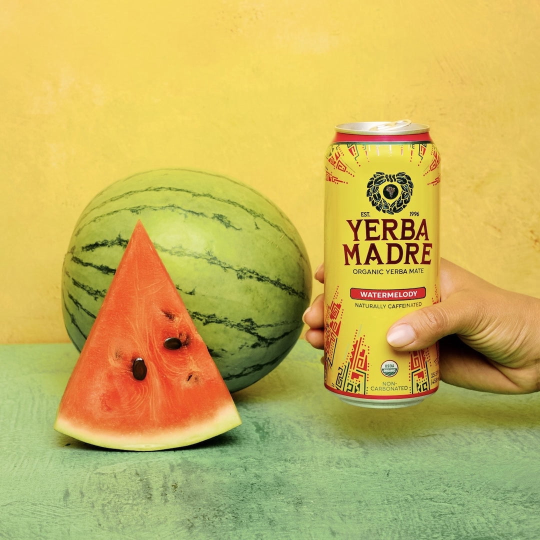 Guayakí Yerba Maté Sparkling Watermelody, 15.5oz Cans (12-Pack)
