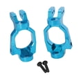 thumbnail image 3 of 2 Piezas de Portamanguetas C para Coche RC, Bloques de Ruedas C, Accesorios de Repuesto Metálicos para Coche RC Azul, 3 of 9