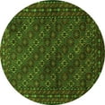 thumbnail image 1 of Ahgly Company Indoor Round Persian Green Traditional Area Rugs, 8' Round, 1 of 1