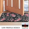 thumbnail image 3 of Pioneer Flower Floral Print Pattern Door Rugs,Washable Non Slip Door Mats Indoor,Decorative Door Mats,Entry Mat Indoor for Entrance,Bedroom,Kitchen,Bathroom,30"x17", 3 of 6