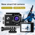 thumbnail image 2 of Roamix Vision+ 4K, cámara de acción Roamix Vision 4K, cámara Qinux Pixgo 4K, cámara deportiva Vision 4K, cámara deportiva de buceo con wifi 4K, cámara subacuática DV HD impermeable para, 2 of 7