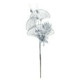 thumbnail image 1 of 6pcs Christmas Picks 16in Artificial Xmas Tree Sprays Bay Glitter Leaves Decor Plastic Christmas Leaves Decoration Wired Twig Stem Fake Bunch for DIY Garland Wreath Ornament, 1 of 10