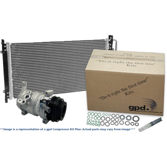Global Parts Distributors 9645336A Compressor Kit Plus Fits select: 2012 TOYOTA AVALON