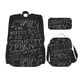 thumbnail image 1 of Balery Black Scientific Mochila Escolar 3 en 1 para Niños - Mochila Resistente con Lonchera Térmica y Estuche - Mochila Escolar para Niños y Niñas, 1 of 7