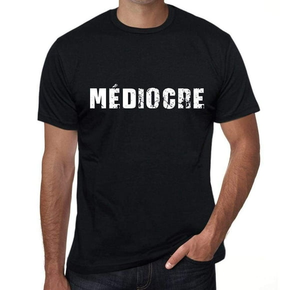 Men's Graphic T-Shirt Poor – Médiocre – Eco-Friendly Limited Edition Short Sleeve Tee-Shirt Vintage Birthday Gift Novelty