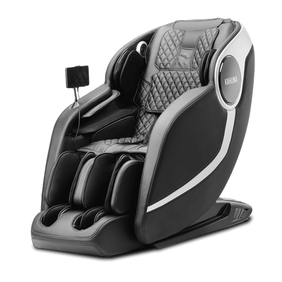 Fully-Assembled 3D Full-Body Zero Gravity with Tablet Remote and auto footrest with Passive Stretching Black