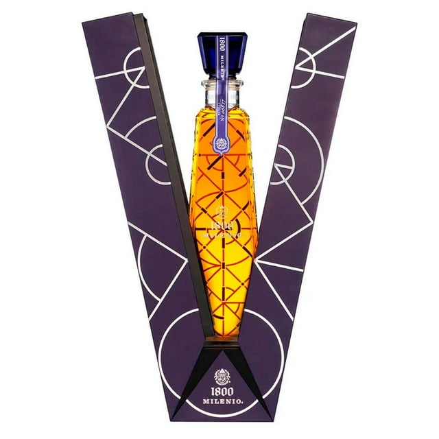 Paquete de 3 Tequila Cuervo 1800 Milenio Extra Añejo Edición Limitada 700 ml