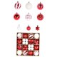 thumbnail image 1 of 44 X Bolas de Navidad Adornos Adornos Navideños Gran Cantidad Juego de Decoración para es de Navidad para Ocasiones ,, 1 of 10