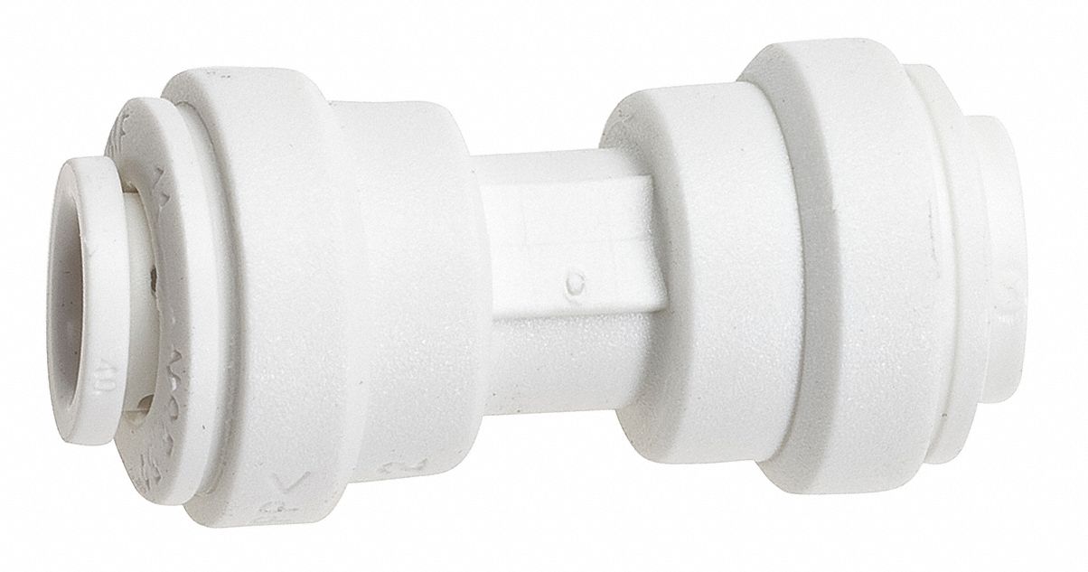 ELKAY 70683C Plastic Straight Union Quick Connect Fitting